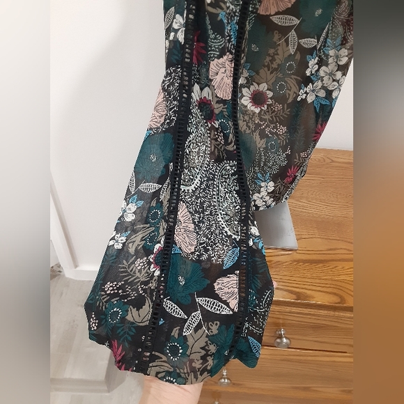 American Rag Floral Boho Top, Size S NWOT - Picture 6 of 13